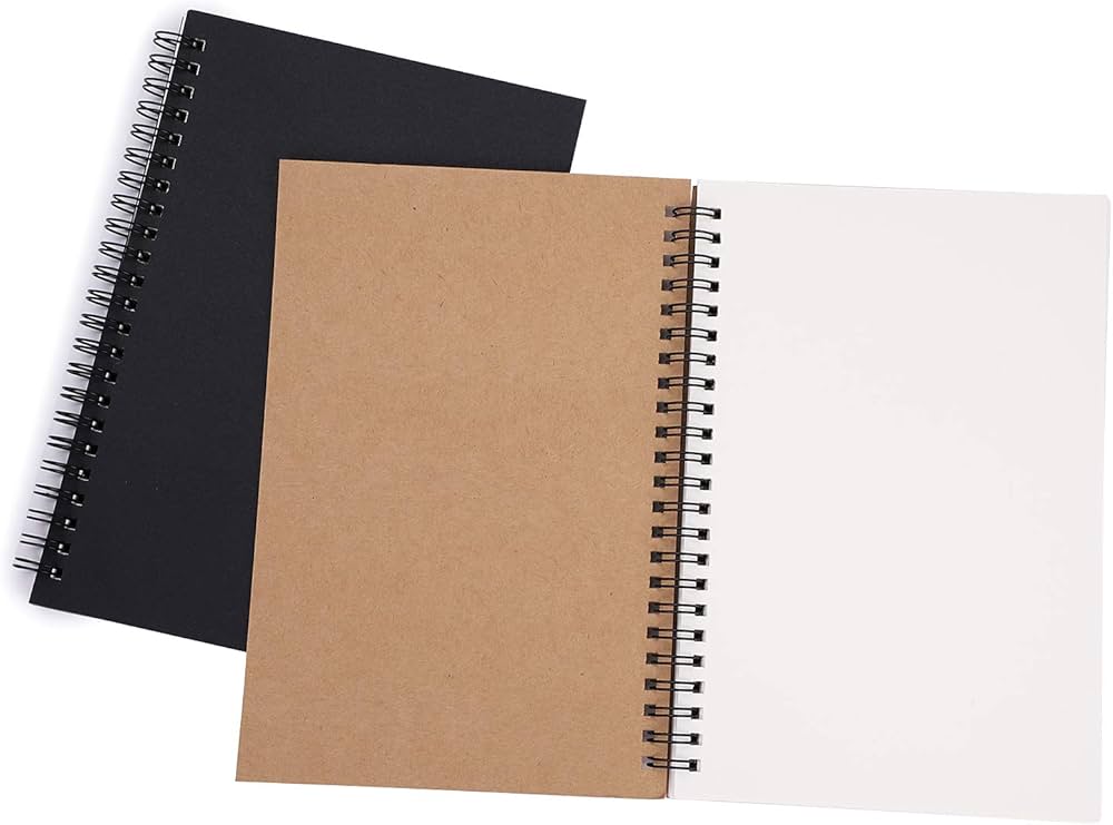 Amazon | スケッチブック クロッキー帳 a5 ルーズリーフ リング 画用紙